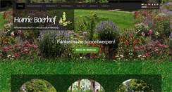 Desktop Screenshot of harrieboerhof.nl